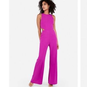 Express Side Cut Out Jumpsuit with Pockets